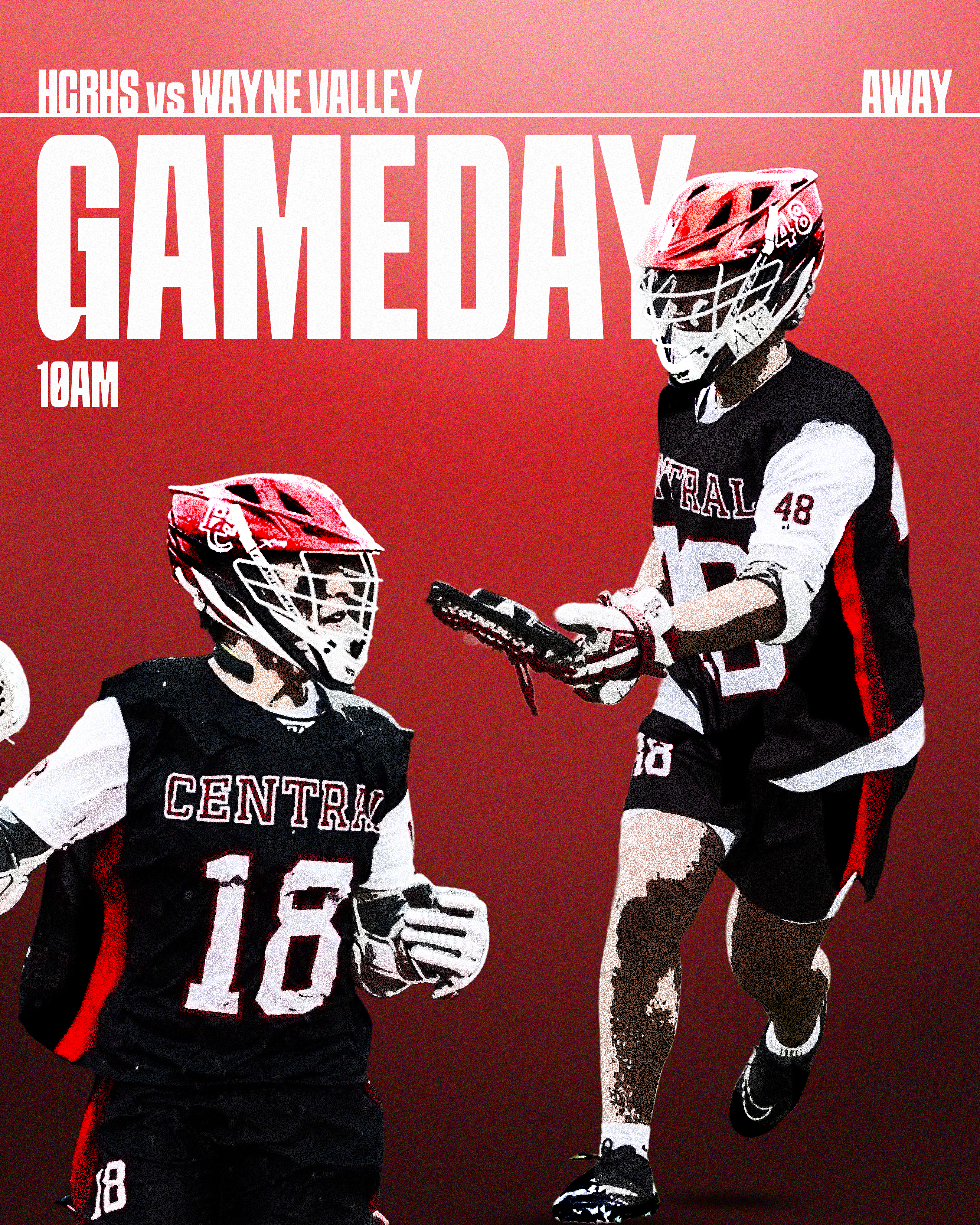 Lacrosse Game Day Graphic
